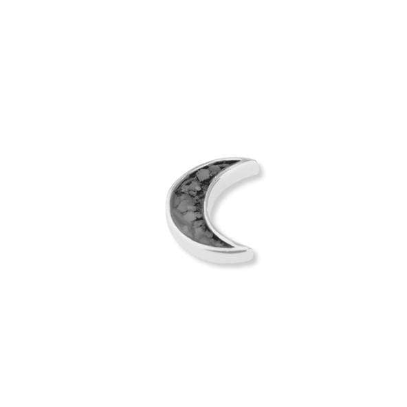 Load image into Gallery viewer, EverWith Small Moon Memorial Ashes Element for Glass Locket