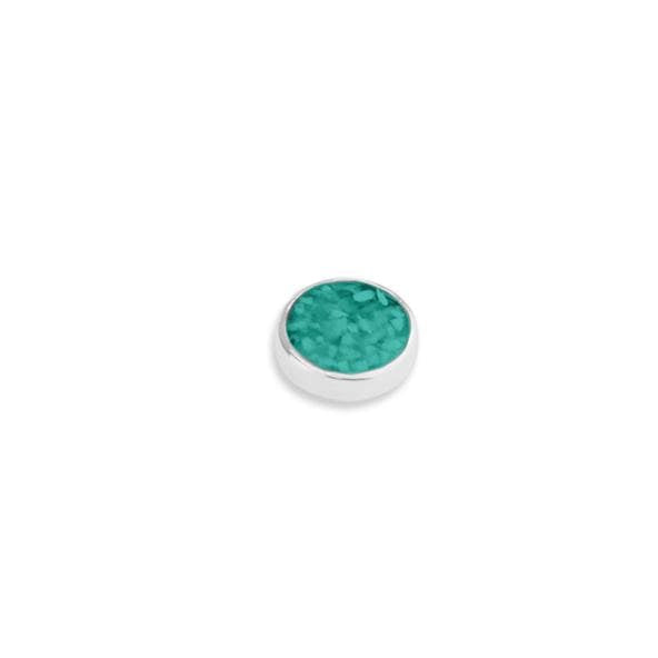 Load image into Gallery viewer, EverWith Small Round Memorial Ashes Element for Glass Locket