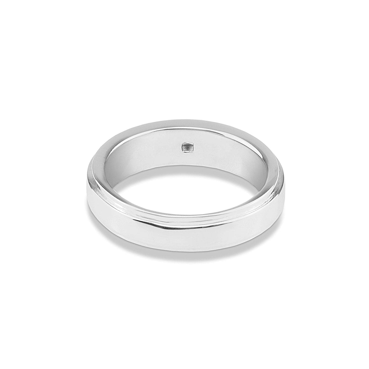 Load image into Gallery viewer, EverWith Unisex Remembrance Memorial Ashes Ring with Fine Crystal
