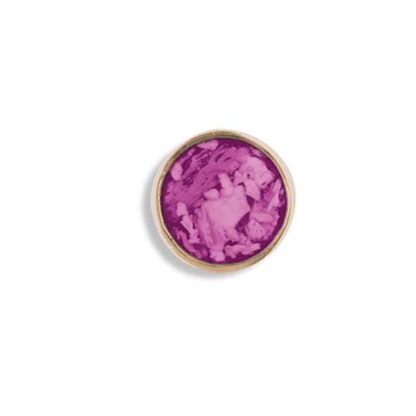 Load image into Gallery viewer, EverWith Large Round Memorial Ashes Element for Glass Locket