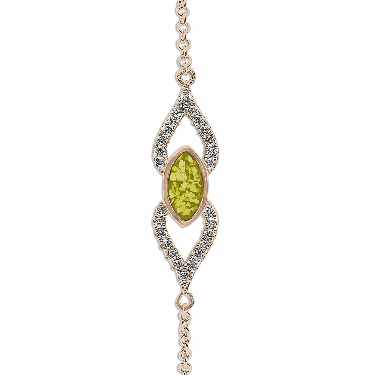 Load image into Gallery viewer, EverWith Ladies Respect Memorial Ashes Bracelet with Fine Crystals