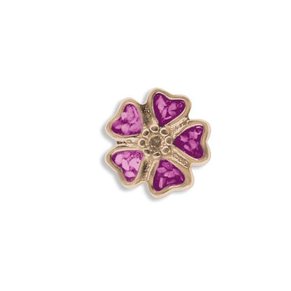 Load image into Gallery viewer, EverWith Large 5 Petal flower Memorial Ashes Element for Glass Locket