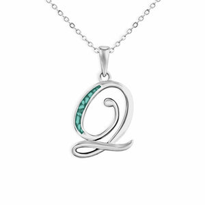 EverWith Alphabet Memorial Ashes Pendant - Letter Q