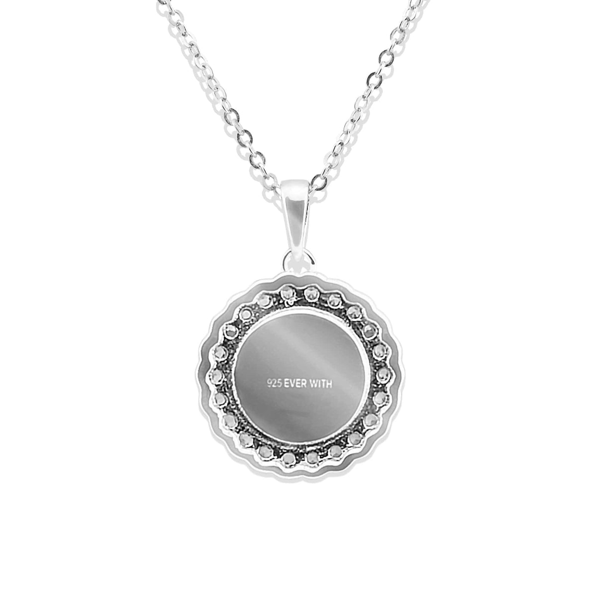 EverWith Ladies Petals Memorial Ashes Pendant with Fine Crystals ...