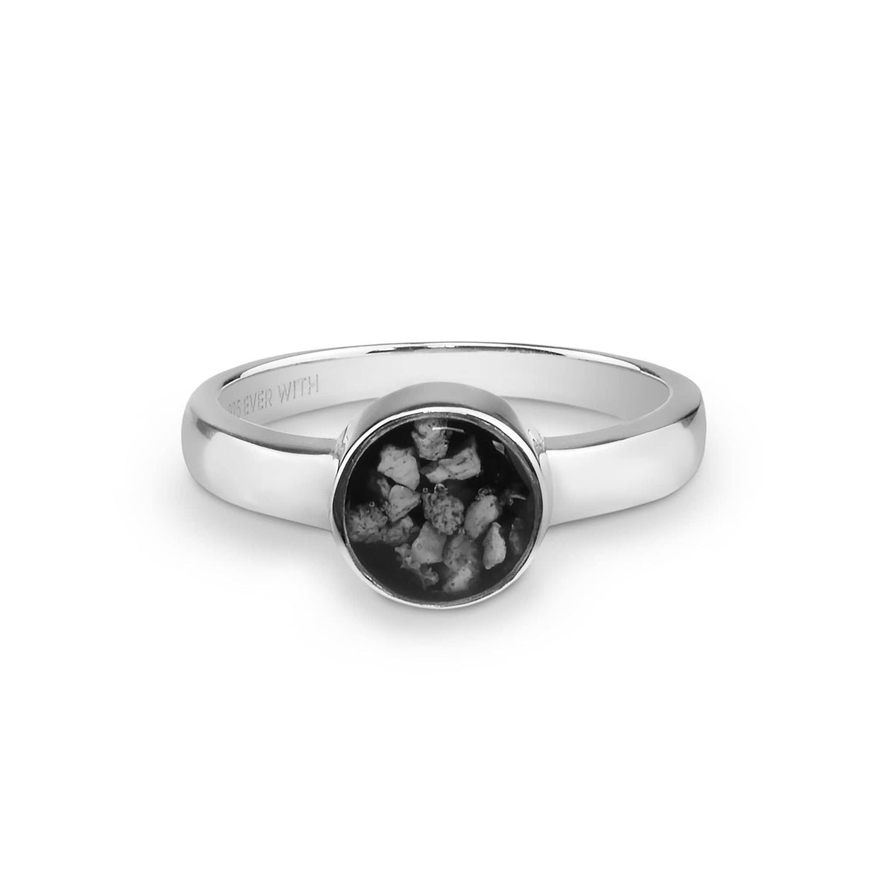 Load image into Gallery viewer, EverWith Ladies Classic Round Memorial Ashes Ring