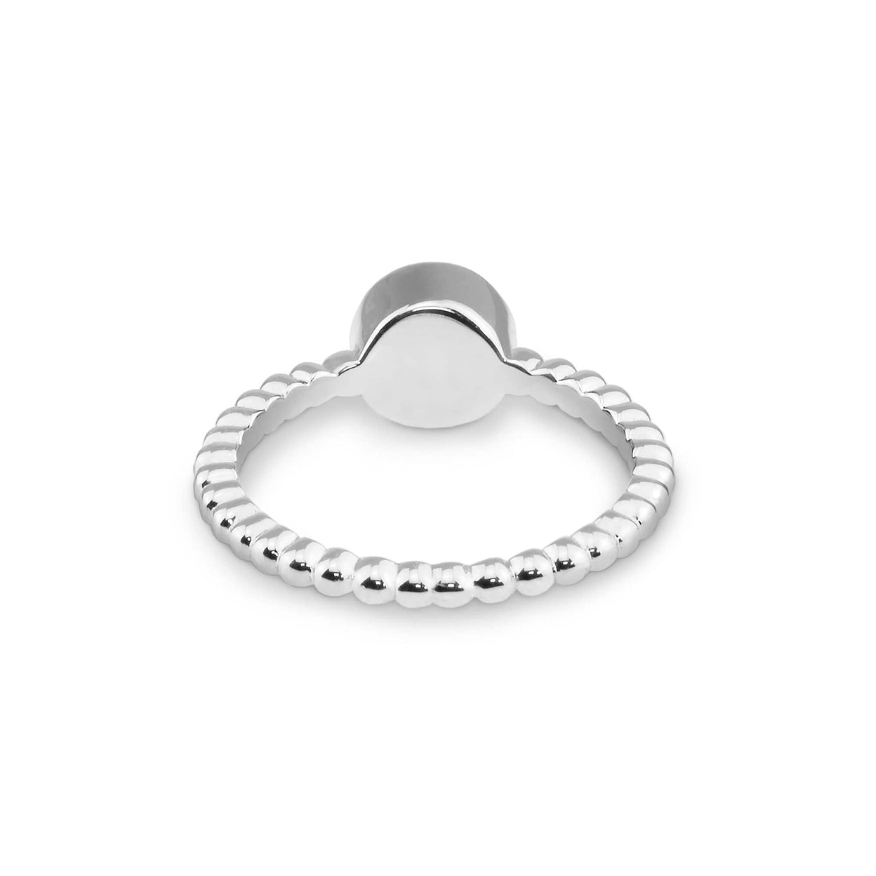 Load image into Gallery viewer, EverWith Ladies Round Bubble Band Memorial Ashes Ring
