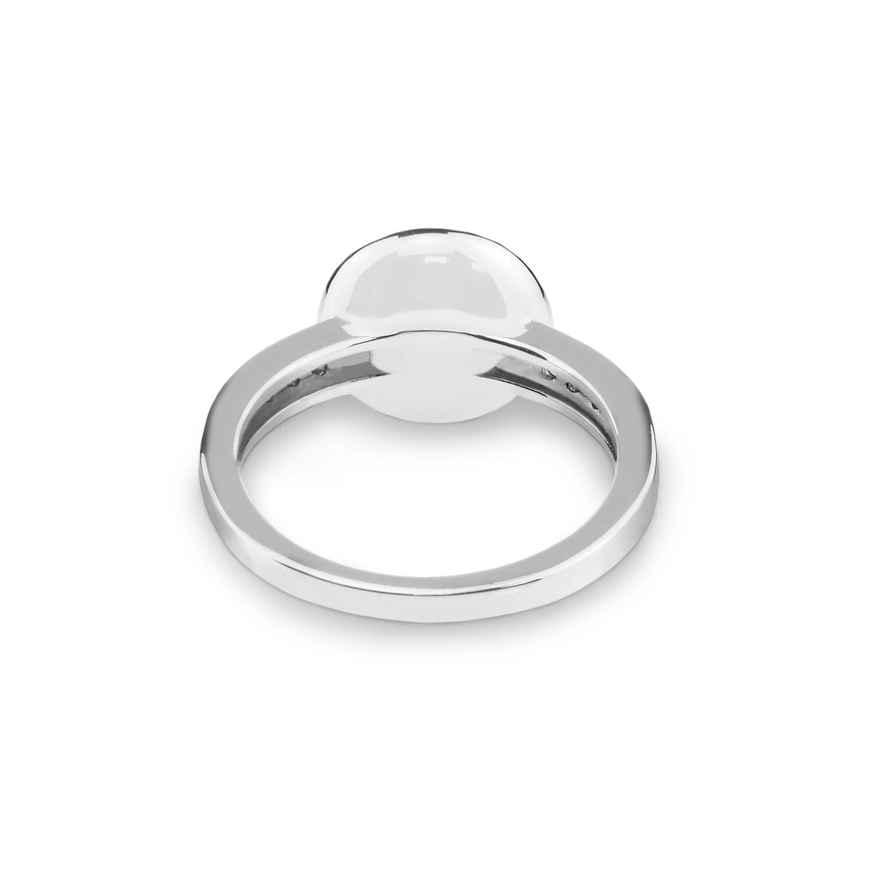 Load image into Gallery viewer, EverWith Ladies Radiance Memorial Ashes Ring with Fine Crystals