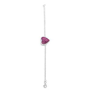 EverWith Ladies Heart Memorial Ashes Bracelet