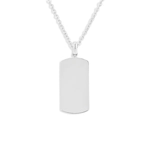 EverWith Engraved Tag Photo Engraving Memorial Pendant