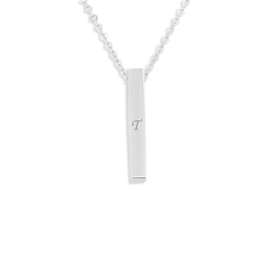 EverWith Engraved Short Bar Standard Engraving Memorial Pendant