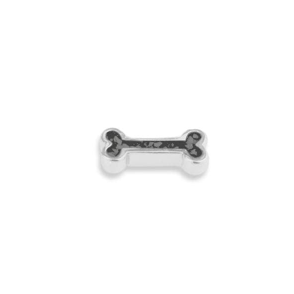Load image into Gallery viewer, EverWith Large Dog Bone Memorial Ashes Element for Glass Locket