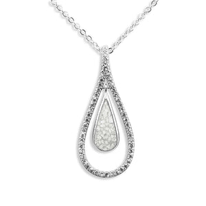 EverWith Ladies Teardrop Memorial Ashes Pendant