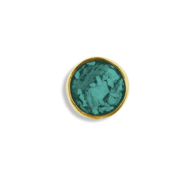 Load image into Gallery viewer, EverWith Large Round Memorial Ashes Element for Glass Locket