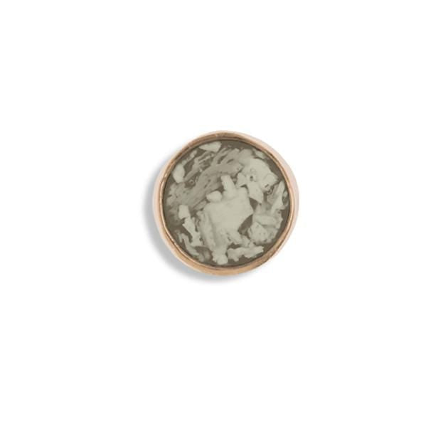 Load image into Gallery viewer, EverWith Large Round Memorial Ashes Element for Glass Locket