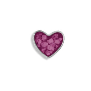 EverWith Large Heart Memorial Ashes Element for Glass Locket