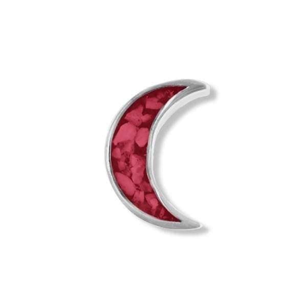 Load image into Gallery viewer, EverWith Large Moon Memorial Ashes Element for Glass Locket