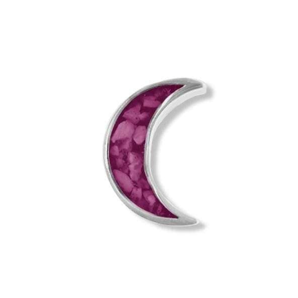 Load image into Gallery viewer, EverWith Large Moon Memorial Ashes Element for Glass Locket