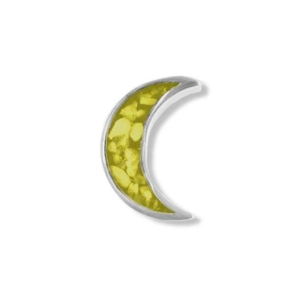 Load image into Gallery viewer, EverWith Large Moon Memorial Ashes Element for Glass Locket