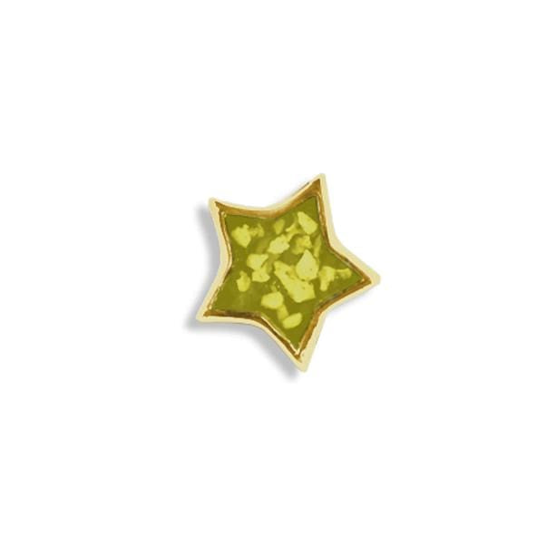 Load image into Gallery viewer, EverWith Large Star Memorial Ashes Element for Glass Locket