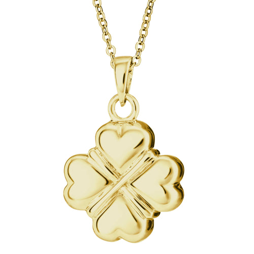 EverWith Self-fill Traditional Clover Memorial Ashes Pendant