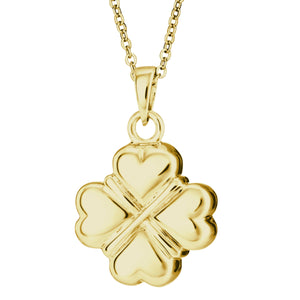 EverWith Self-fill Traditional Clover Memorial Ashes Pendant