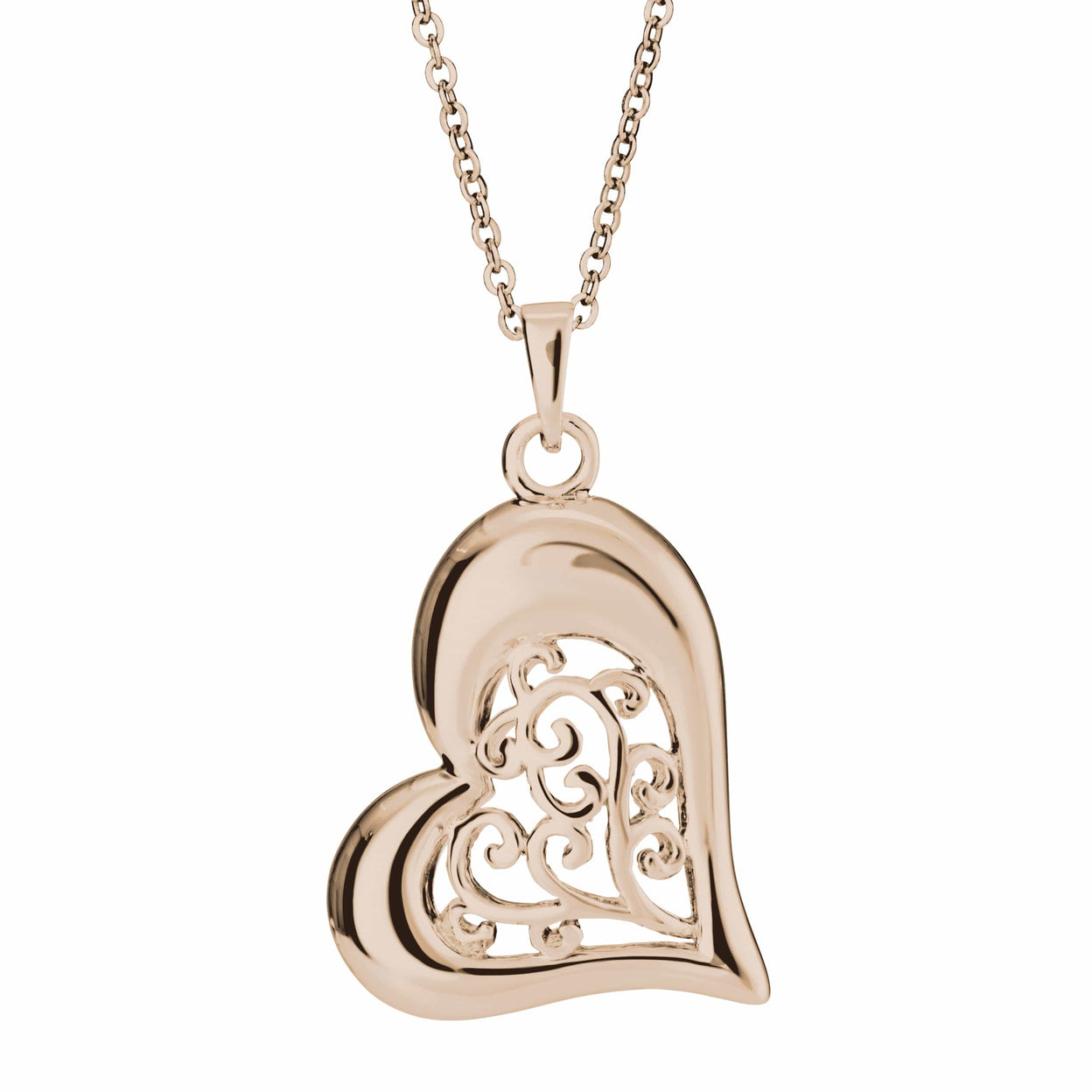 Load image into Gallery viewer, EverWith Self Fill Intricate Heart Memorial Ashes Pendant