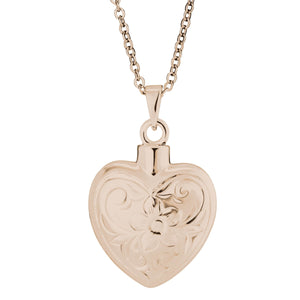 EverWith Self-fill Elegant Heart Memorial Ashes Pendant