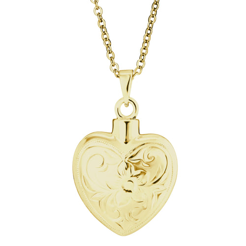 EverWith Self-fill Elegant Heart Memorial Ashes Pendant