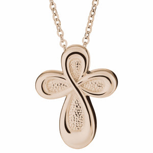 EverWith Self-fill Infinite Cross Memorial Ashes Pendant