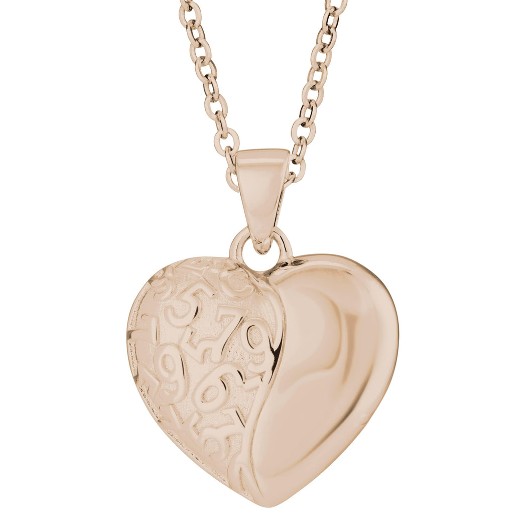 EverWith Self-fill Heart Swirl Memorial Ashes Pendant