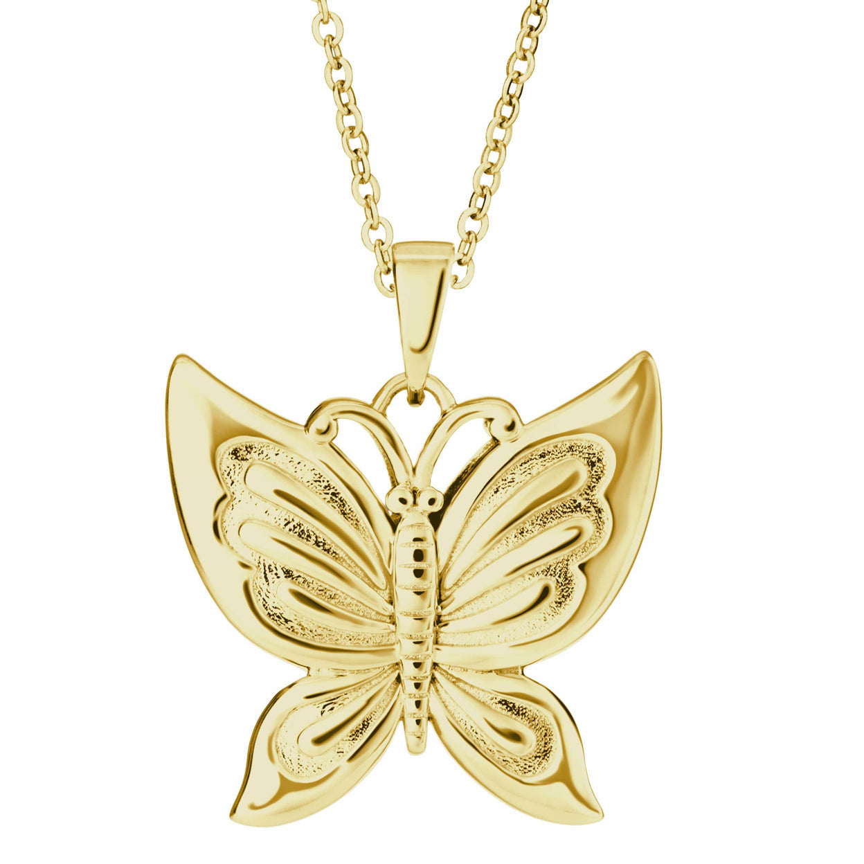 Load image into Gallery viewer, EverWith Self-fill Butterfly Memorial Ashes Pendant