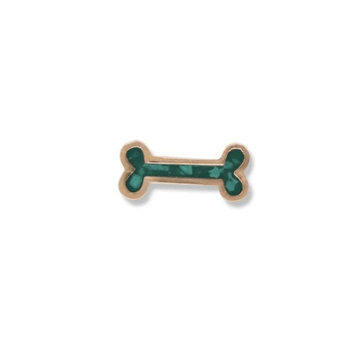 EverWith Small Dog Bone Memorial Ashes Element for Glass Locket
