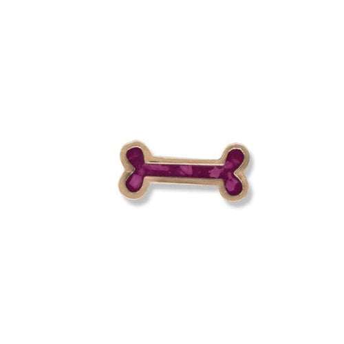 EverWith Small Dog Bone Memorial Ashes Element for Glass Locket