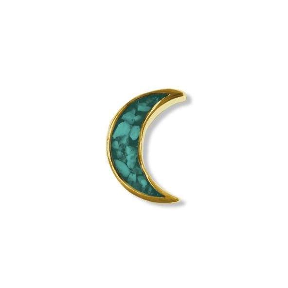 Load image into Gallery viewer, EverWith Small Moon Memorial Ashes Element for Glass Locket