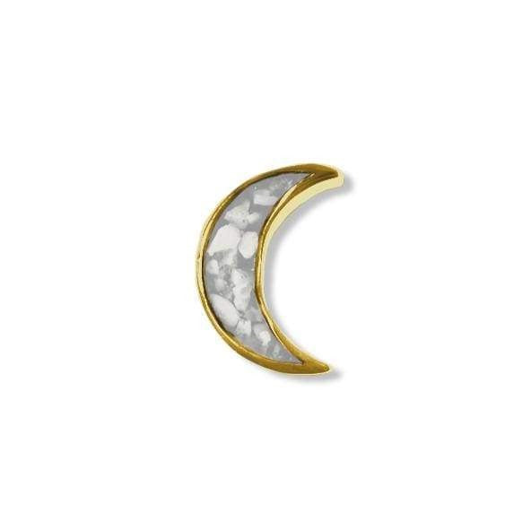 Load image into Gallery viewer, EverWith Small Moon Memorial Ashes Element for Glass Locket