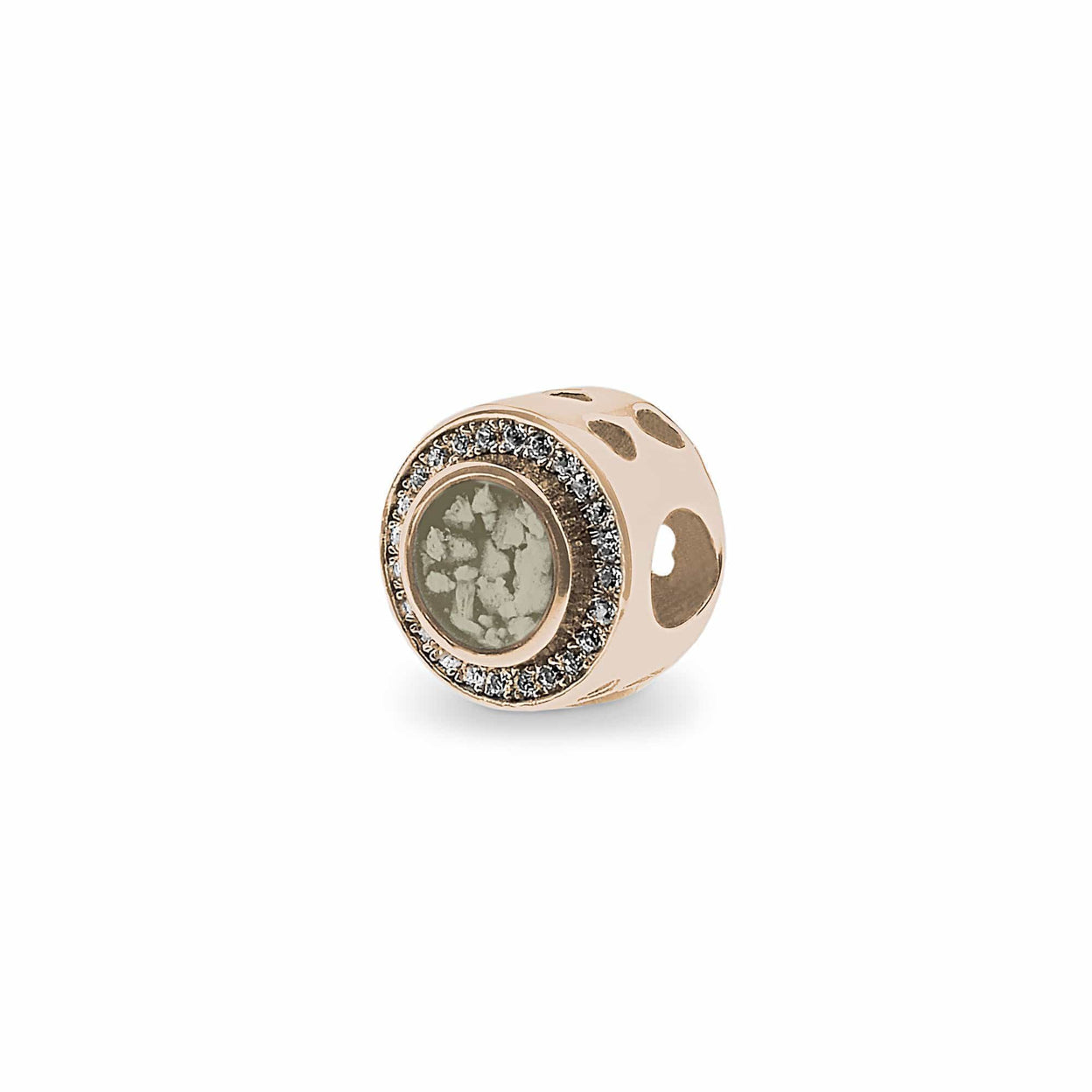 Load image into Gallery viewer, EverWith Admire Memorial Ashes Charm Bead with Fine Crystals