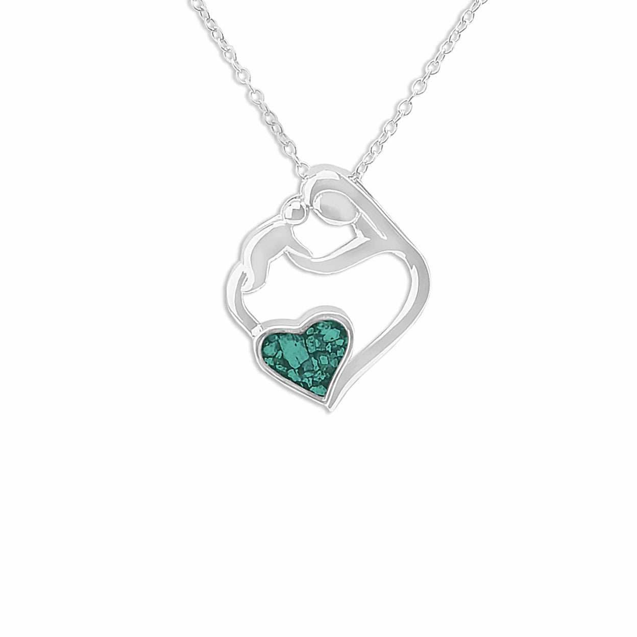 Load image into Gallery viewer, EverWith Ladies Mother and Child Memorial Ashes Pendant