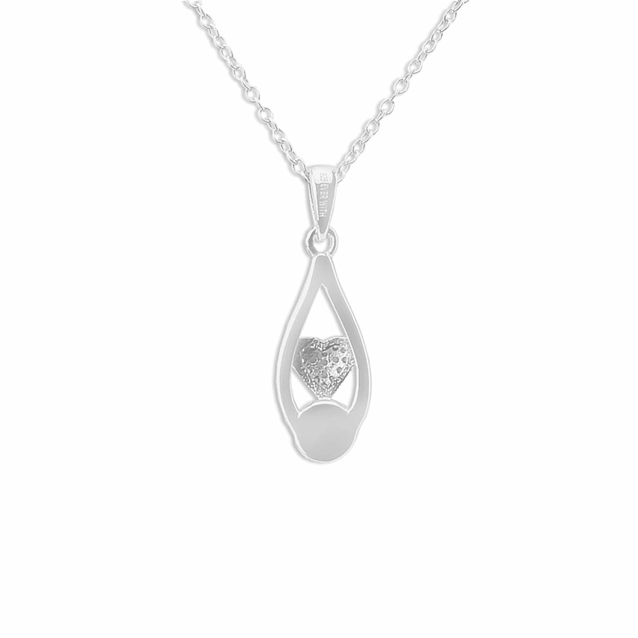 Load image into Gallery viewer, EverWith Ladies Protect Memorial Ashes Pendant with Fine Crystals